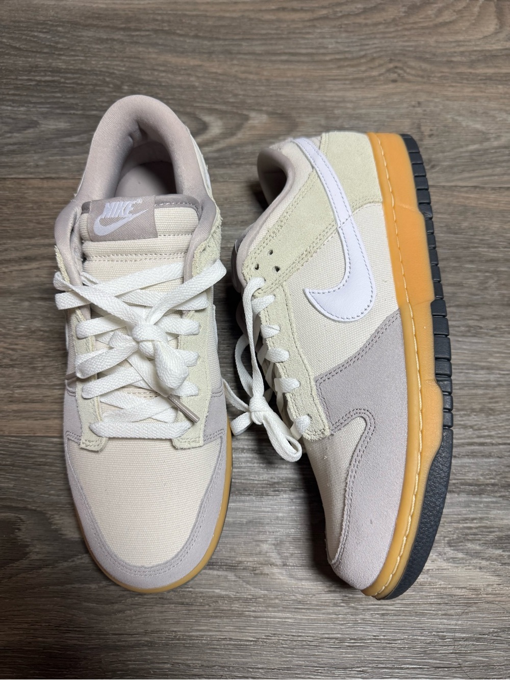 Nike Dunk Low Men's Suede Canvas Sneakers